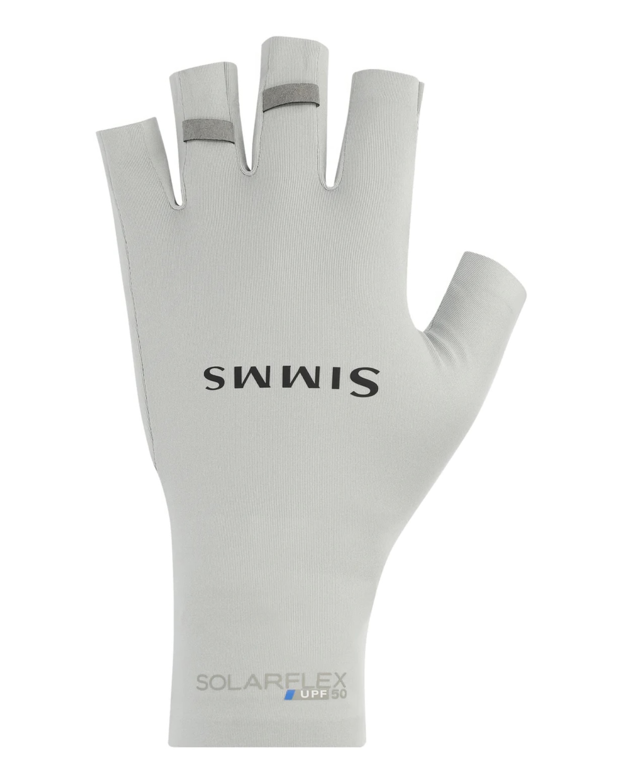 Simms SolarFlex Half-Finger SunGlove - Sterling - Large